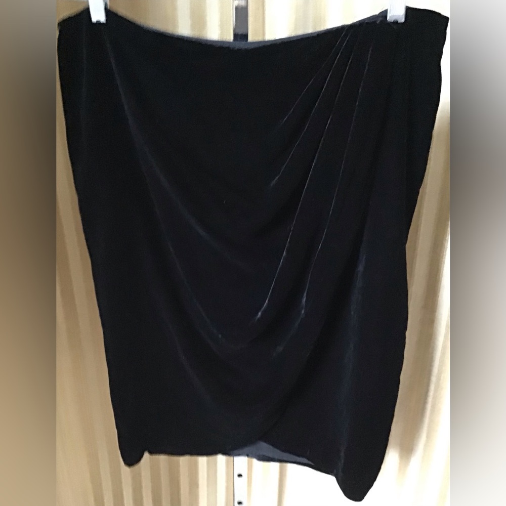 Ralph Lauren velvet skirt